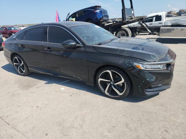 1HGCV1F33KA136837 - 2019 HONDA ACCORD SPORT შავი ფოტო 4