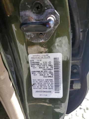 JN8AR05Y5WW244696 - 1998 NISSAN PATHFINDER LE GREEN photo 13