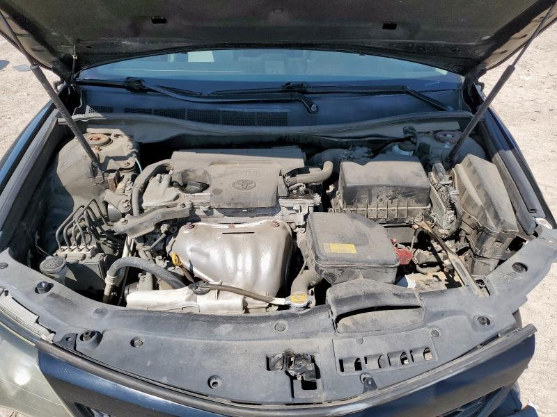 4T1BF1FK6CU118889 - 2012 TOYOTA CAMRY BASE BLACK photo 11