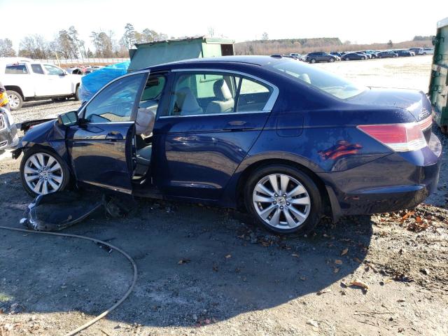 1HGCP2F82BA092440 - 2011 HONDA ACCORD EXL BLUE photo 2