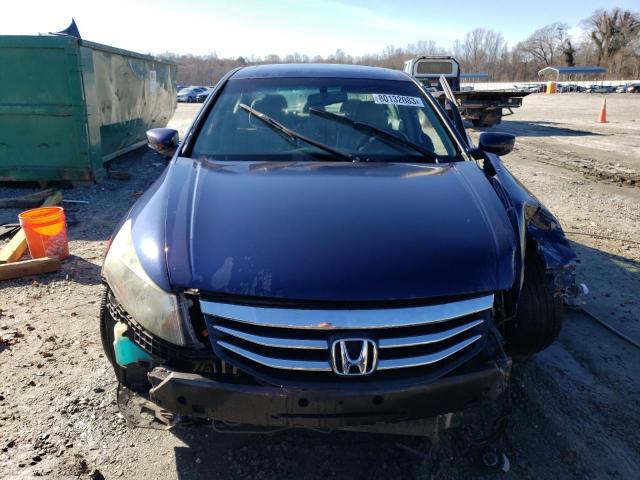 1HGCP2F82BA092440 - 2011 HONDA ACCORD EXL BLUE photo 5