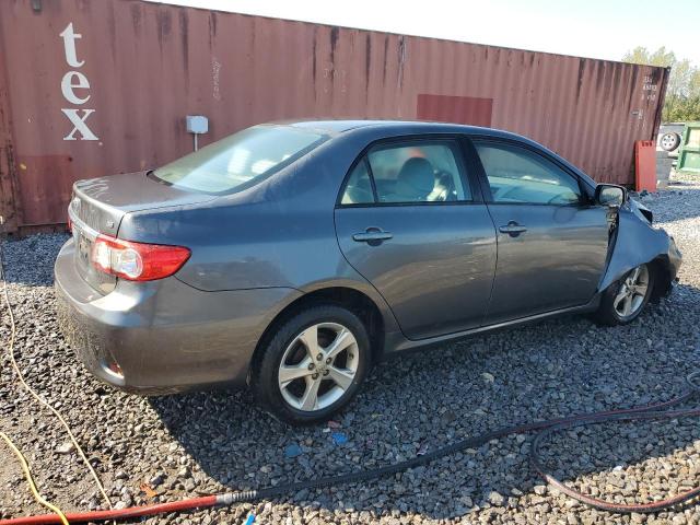 2T1BU4EE7BC587587 - 2011 TOYOTA COROLLA BASE رمادي صورة 3