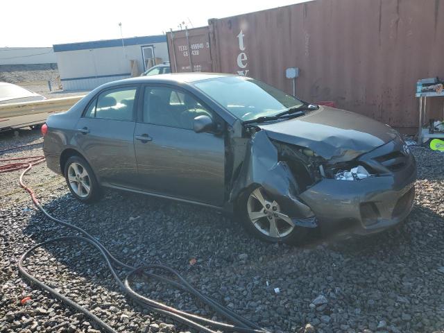 2T1BU4EE7BC587587 - 2011 TOYOTA COROLLA BASE رمادي صورة 4