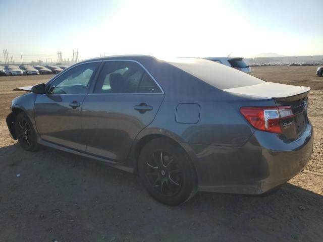 4T1BF1FK2EU779130 - 2014 TOYOTA CAMRY L GRAY photo 2