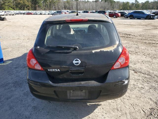 3N1BC1CP1BL395183 - 2011 NISSAN VERSA S BLACK photo 6