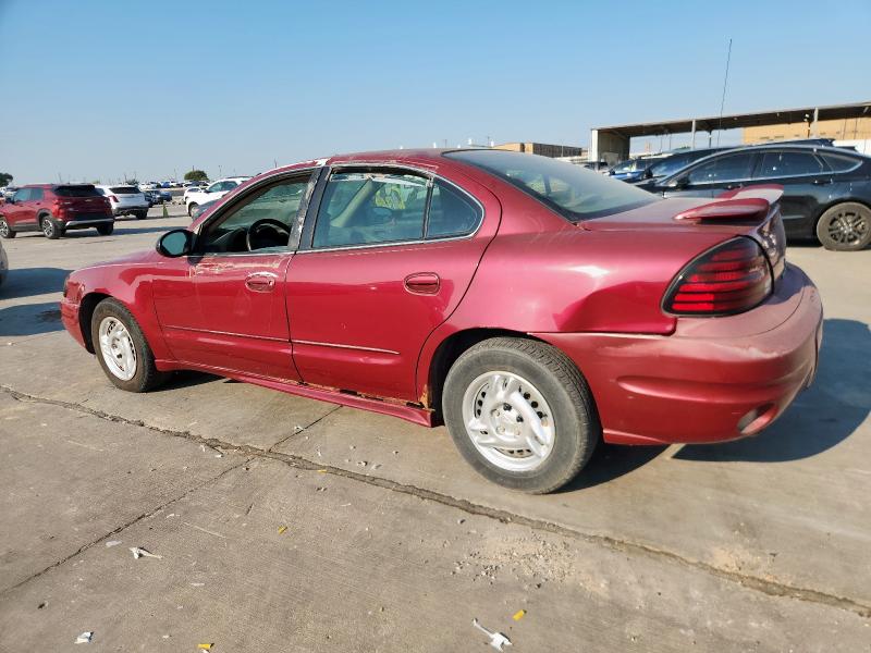 1G2NE52E35M189129 - 2005 PONTIAC GRAND AM SE RED photo 2