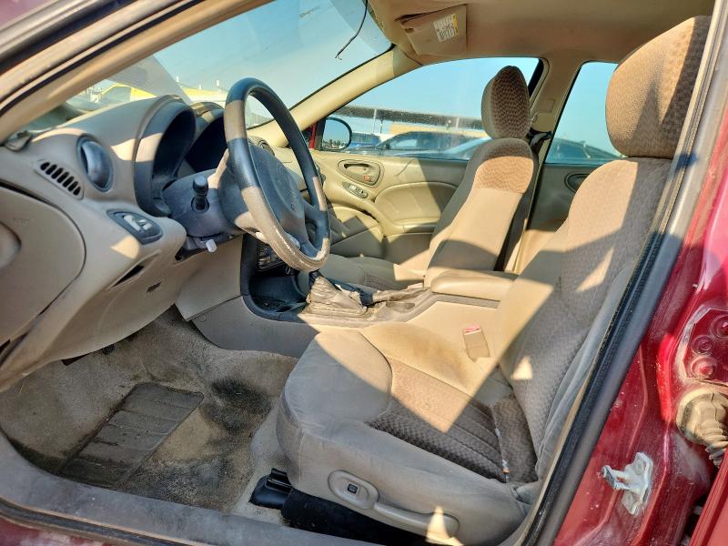 1G2NE52E35M189129 - 2005 PONTIAC GRAND AM SE RED photo 7