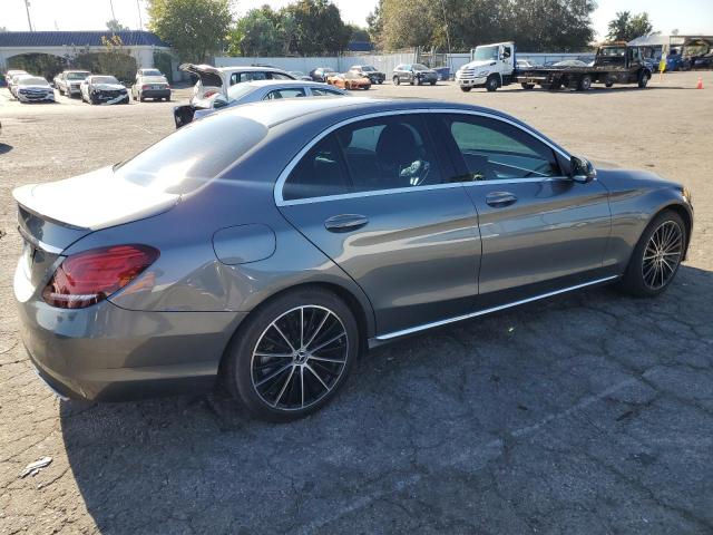 55SWF8DB0KU298541 - 2019 MERCEDES-BENZ C 300 GRAY photo 3