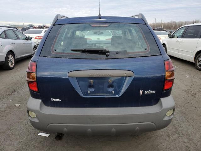 5Y2SL63835Z477142 - 2005 PONTIAC VIBE BLUE photo 6