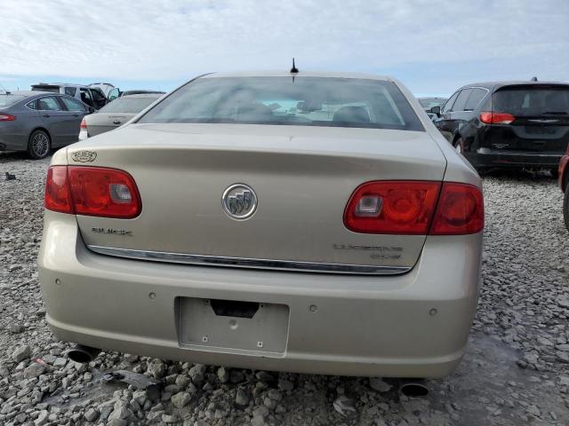 1G4HE57Y98U156244 - 2008 BUICK LUCERNE CXS GOLD photo 6