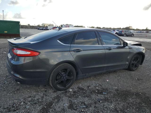 3FA6P0H70GR112580 - 2016 FORD FUSION SE GRAY photo 3