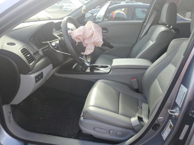 5J8TB4H34GL012918 - 2016 ACURA RDX BLUE photo 7