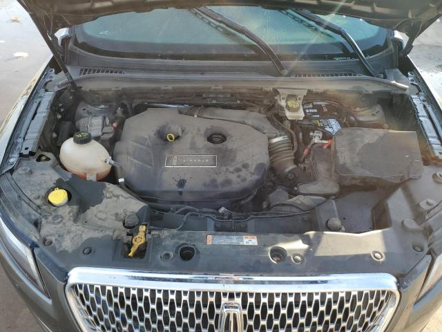 5LMCJ2C90KUL21976 - 2019 LINCOLN MKC SELECT Մոխրագույն լուսանկար 12