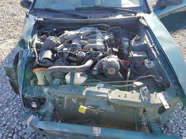 1FAFP4446YF187043 - 2000 FORD MUSTANG GREEN photo 11