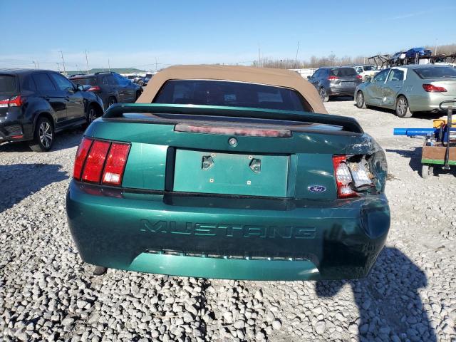 1FAFP4446YF187043 - 2000 FORD MUSTANG GREEN photo 6