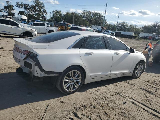 3LN6L2LU8DR811462 - 2013 LINCOLN MKZ HYBRID WHITE photo 3