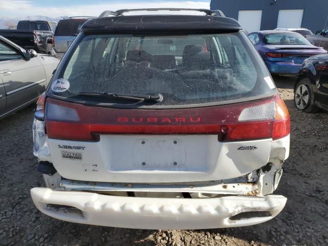 4S3BH625347301811 - 2004 SUBARU LEGACY L SPECIAL WHITE photo 6