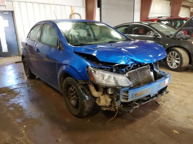 1G1JB5SH2H4144600 - 2017 CHEVROLET SONIC LS BLUE photo 4