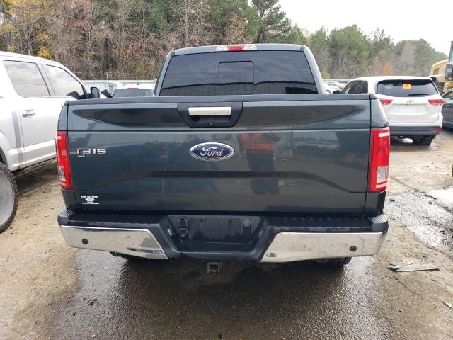 1FTEW1EG1FKE56439 - 2015 FORD F150 SUPERCREW GREEN photo 6