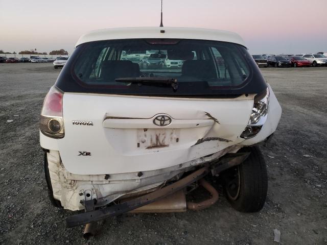 2T1KR32E07C634997 - 2007 TOYOTA COROLLA MA XR WHITE photo 6
