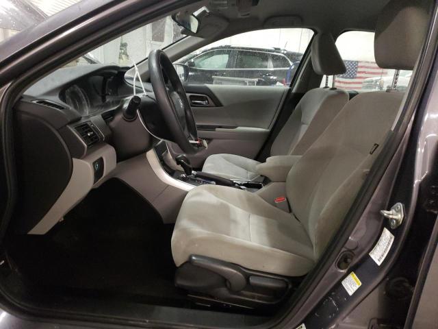 1HGCR2F33DA003184 - 2013 HONDA ACCORD LX GRAY photo 7