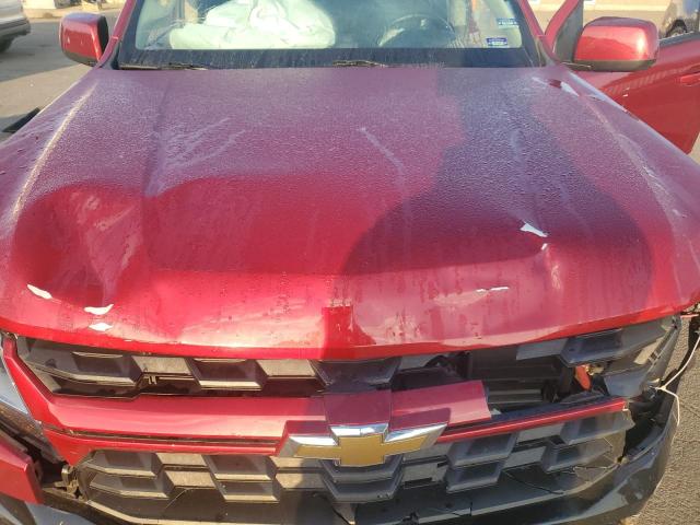1GCGTCEN6M1296637 - 2021 CHEVROLET COLORADO LT RED photo 11