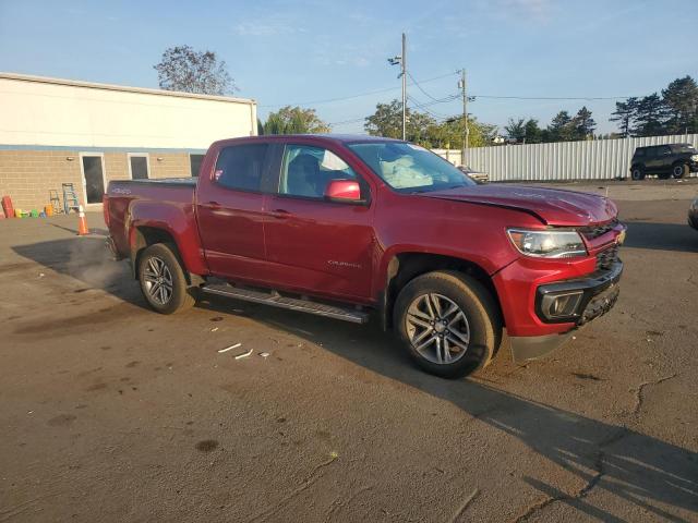 1GCGTCEN6M1296637 - 2021 CHEVROLET COLORADO LT RED photo 4