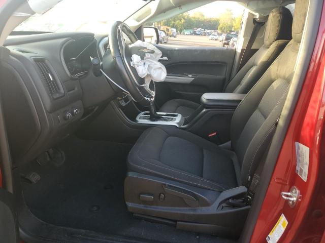 1GCGTCEN6M1296637 - 2021 CHEVROLET COLORADO LT RED photo 7