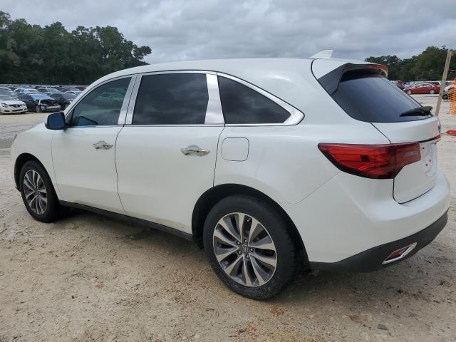 5FRYD3H46EB013228 - 2014 ACURA MDX TECHNOLOGY Ақ фото 2