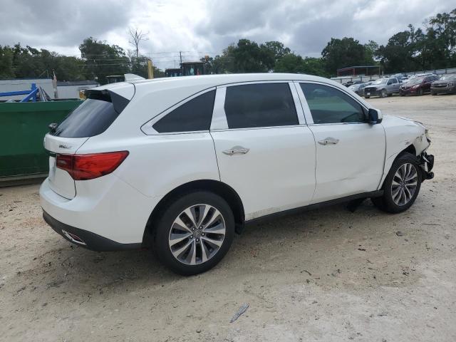 5FRYD3H46EB013228 - 2014 ACURA MDX TECHNOLOGY Ақ фото 3