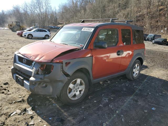 5J6YH27684L029584 - 2004 HONDA ELEMENT EX ORANGE photo 1