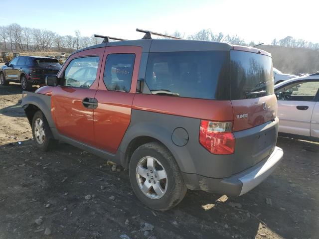 5J6YH27684L029584 - 2004 HONDA ELEMENT EX ORANGE photo 2