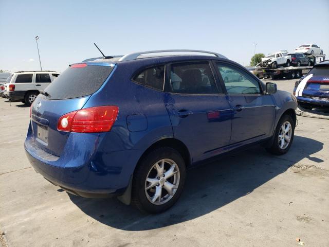 JN8AS58V89W178412 - 2009 NISSAN ROGUE S BLUE photo 3