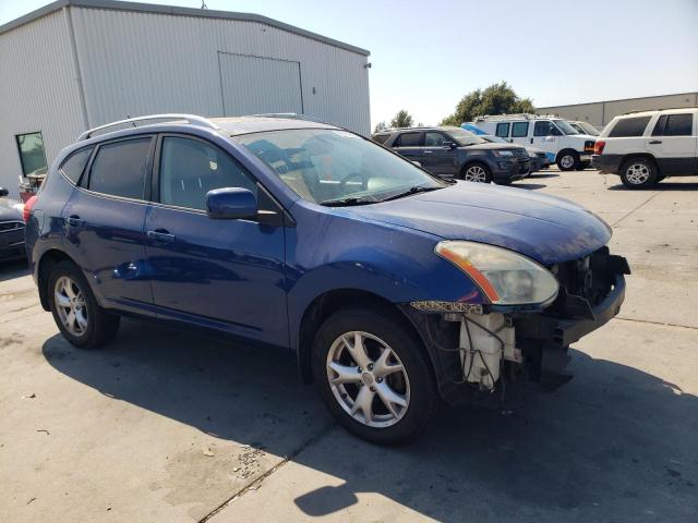 JN8AS58V89W178412 - 2009 NISSAN ROGUE S BLUE photo 4