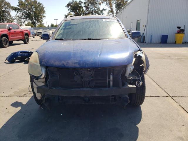 JN8AS58V89W178412 - 2009 NISSAN ROGUE S BLUE photo 5