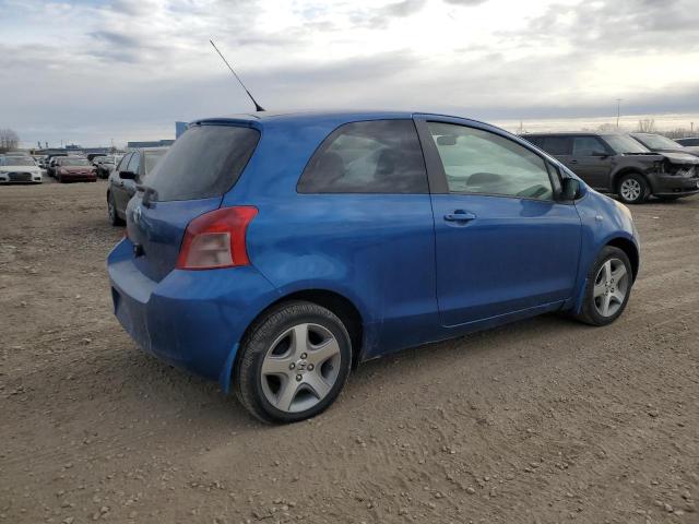 JTDJT923485207898 - 2008 TOYOTA YARIS BLUE photo 3