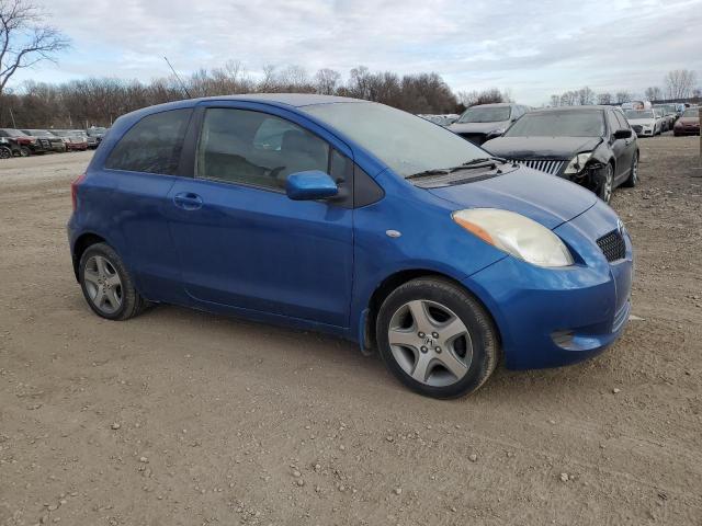 JTDJT923485207898 - 2008 TOYOTA YARIS BLUE photo 4