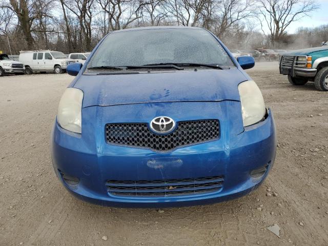 JTDJT923485207898 - 2008 TOYOTA YARIS BLUE photo 5