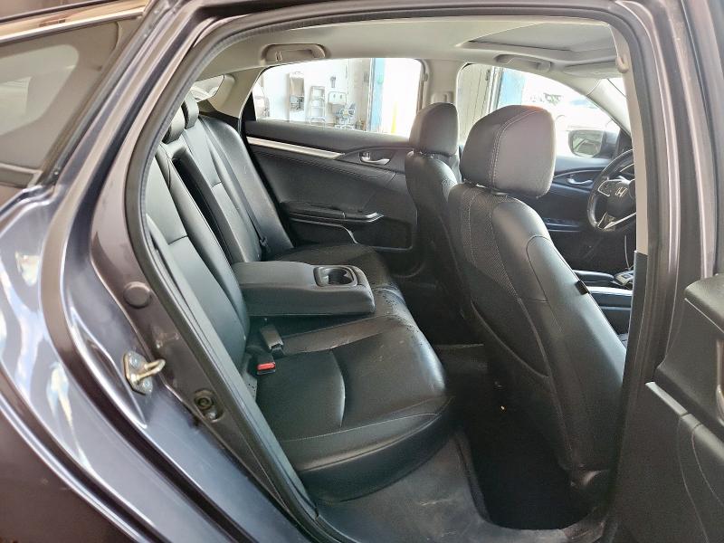 19XFC1F79KE015294 - 2019 HONDA CIVIC EXL Մոխրագույն լուսանկար 10