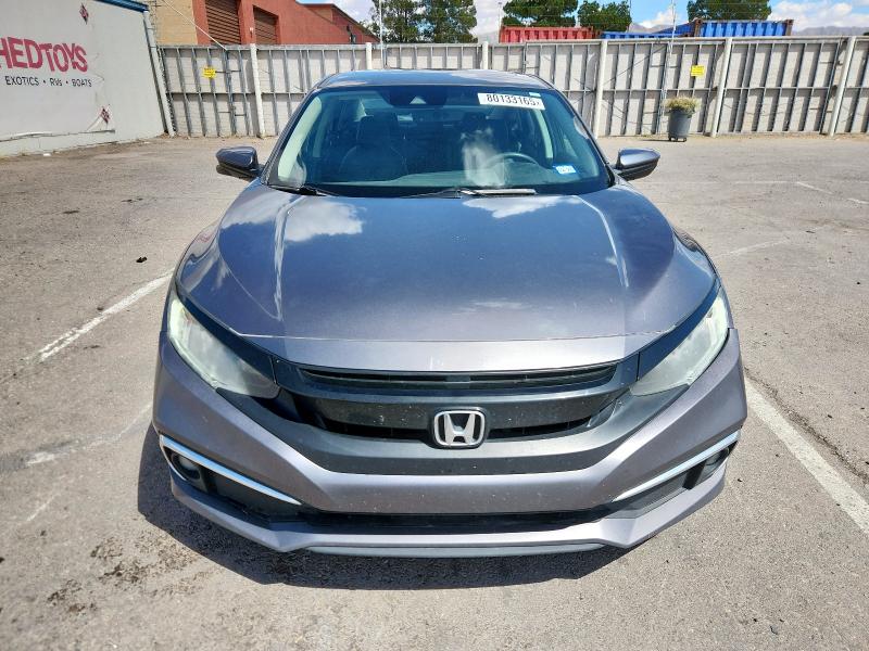 19XFC1F79KE015294 - 2019 HONDA CIVIC EXL Մոխրագույն լուսանկար 5