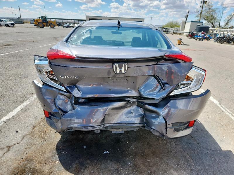 19XFC1F79KE015294 - 2019 HONDA CIVIC EXL Մոխրագույն լուսանկար 6