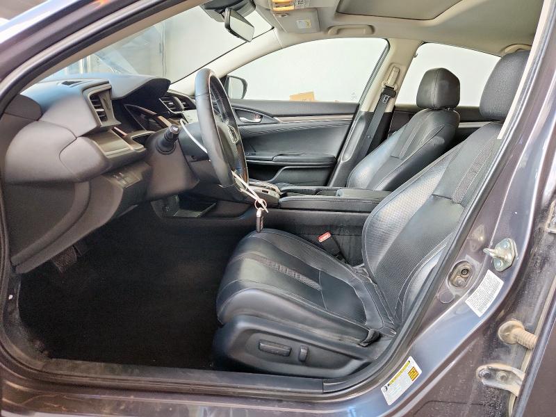 19XFC1F79KE015294 - 2019 HONDA CIVIC EXL Մոխրագույն լուսանկար 7