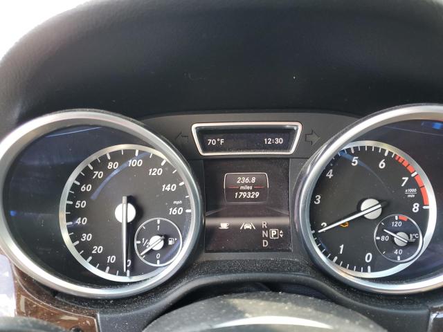 4JGDA5HB2DA155162 - 2013 MERCEDES-BENZ ML 350 4MATIC TEAL photo 9