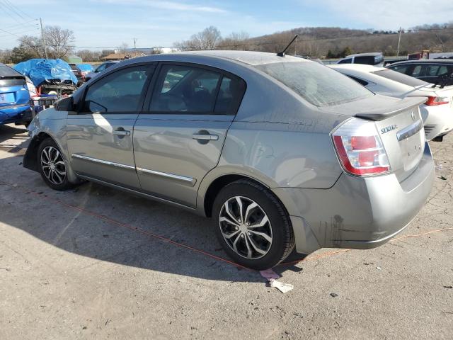 3N1AB6APXCL717335 - 2012 NISSAN SENTRA 2.0 SILVER photo 2