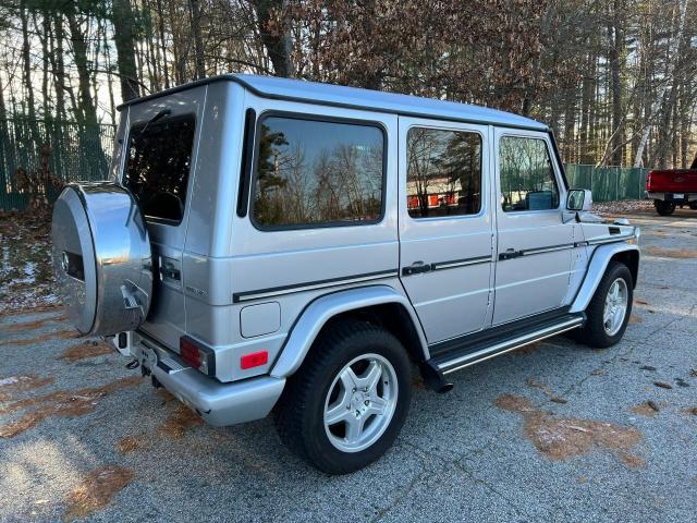 WDCYR71E75X159750 - 2005 MERCEDES-BENZ G 55 AMG SILVER photo 4