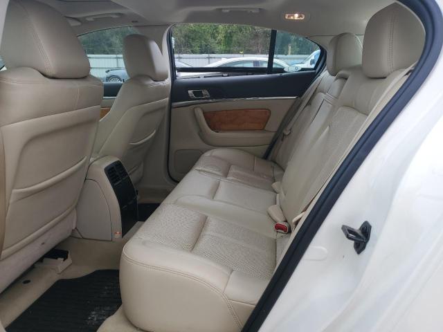 1LNHL9FT2CG805764 - 2012 LINCOLN MKS WHITE photo 10