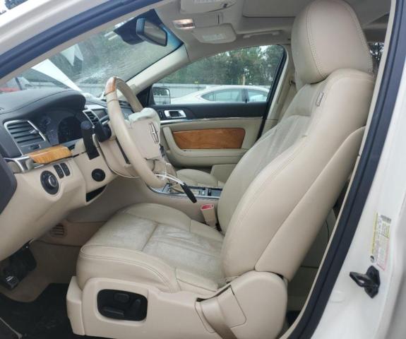 1LNHL9FT2CG805764 - 2012 LINCOLN MKS WHITE photo 7