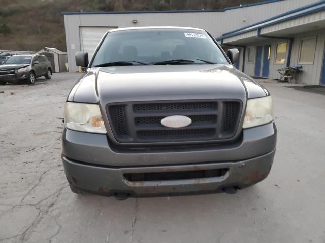 1FTRX14W88FA13109 - 2008 FORD F150 GRAY photo 5