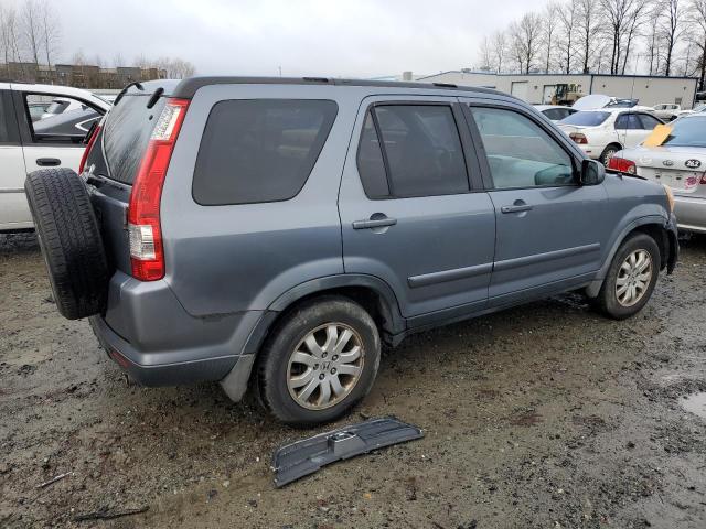 JHLRD78926C003015 - 2006 HONDA CR-V SE GRAY photo 3