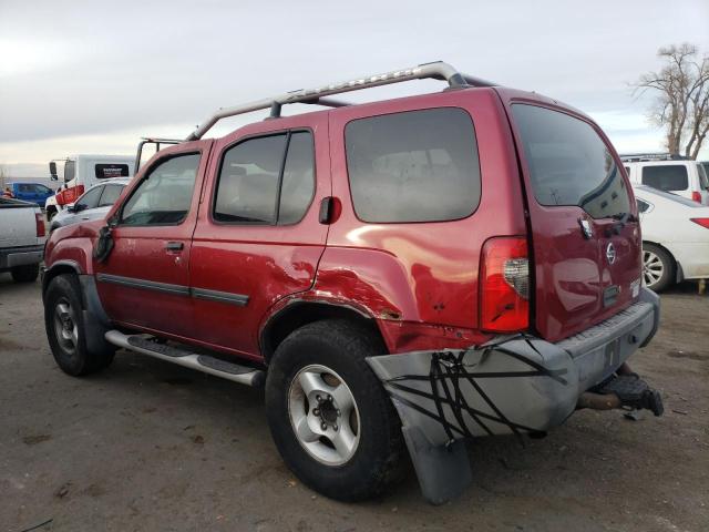 5N1ED28T83C687831 - 2003 NISSAN XTERRA XE RED photo 2